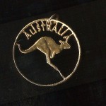 Australian Kangaroo Cut Coin